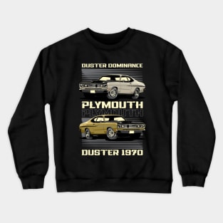 1970 Plymouth Duster Classic Car Crewneck Sweatshirt